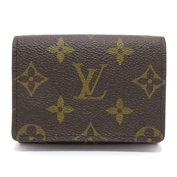 LOUIS VUITTON Enveloppe Carte de Visite Monogram - RFID : confirmed 519-080625 - Picture 1 of 11